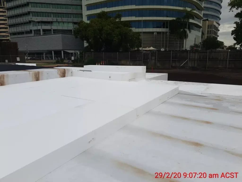 Geofoam blocks for Car Park Darwin