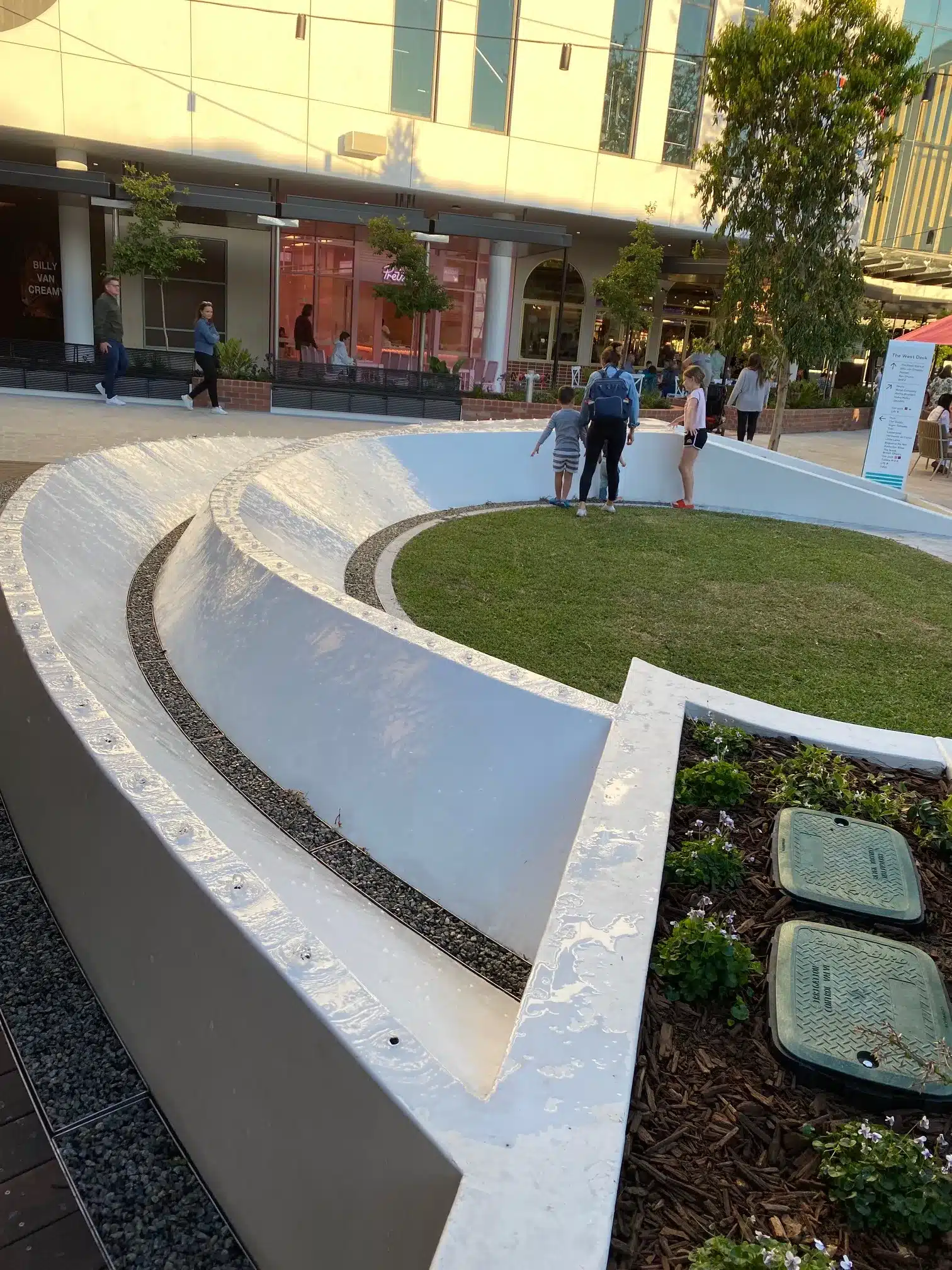 EPS geofoam blocks used for landscaping and lightweight fill