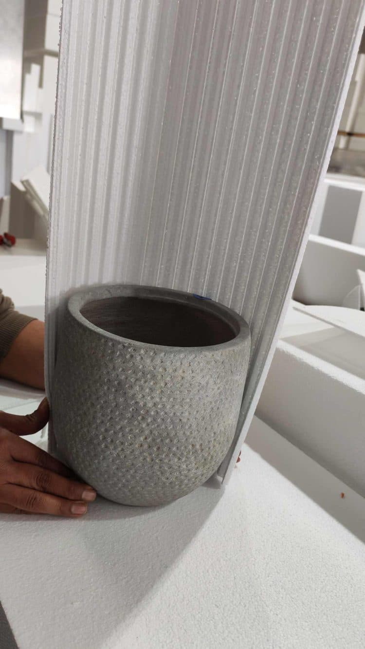 EPS packaging foam profiles