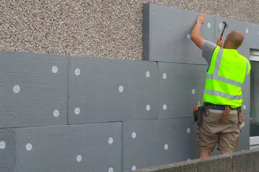 Polystyrene wall cladding and EPS building profiles