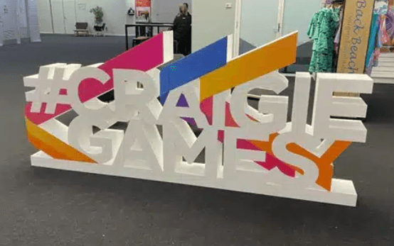 Foam letters and display signage